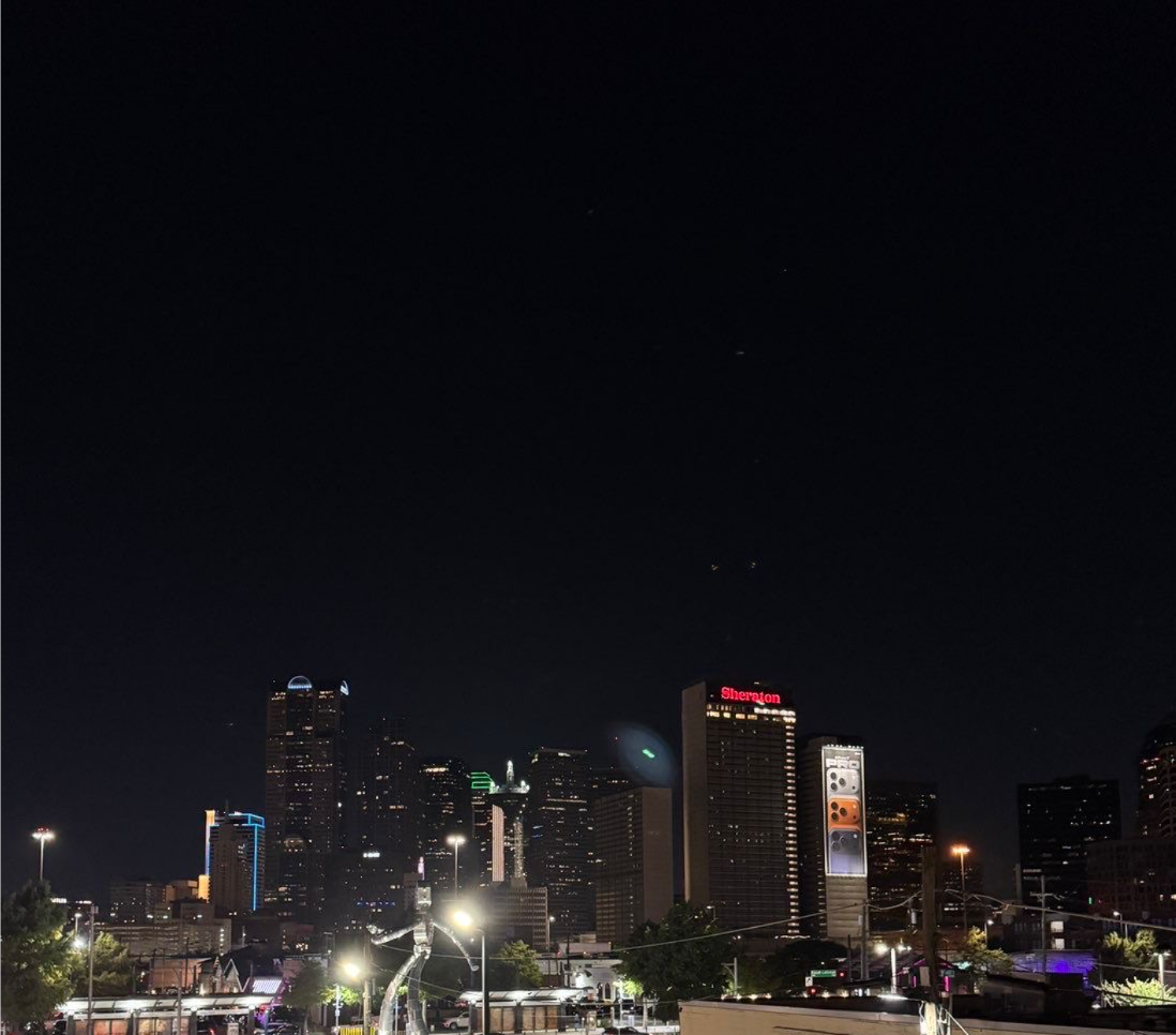 Blick auf Downtown Dallas